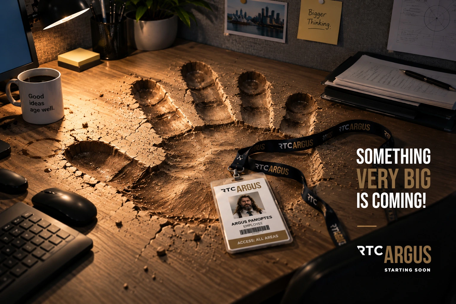 RTC ARGUS. Something very big is coming. Starting soon.